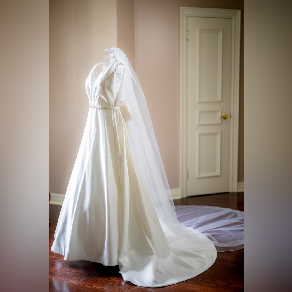 Satin Wedding Dress
